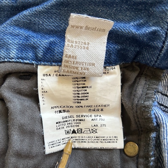 Pre-owned Women’s Diesel Louvely 73J - 25x32 - Picture 11 of 13